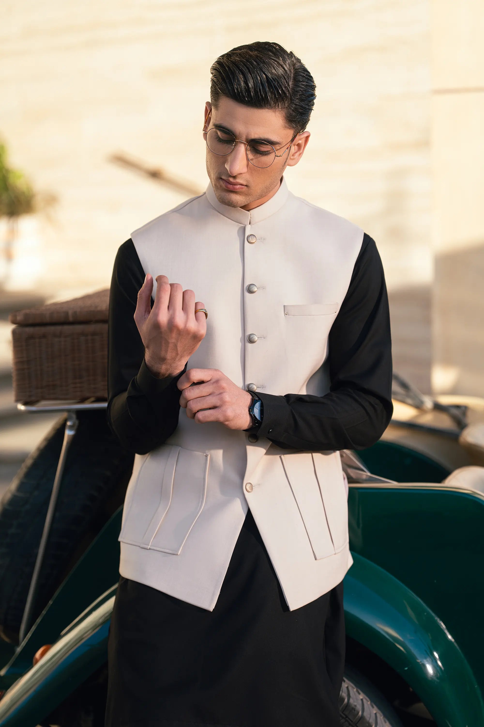 Off-White Suiting Waistcoat WS-2018