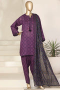 Sada Bahar | Stitch 3 PC Printed Lawn with Farshi Shalwar