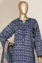 Sada Bahar | Stitch 3 PC Printed Lawn with Farshi Shalwar