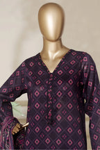 Sada Bahar | Stitch 3 PC Printed Lawn with Farshi Shalwar