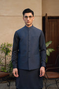 Royal Blue Suiting Waistcoat WS-2037