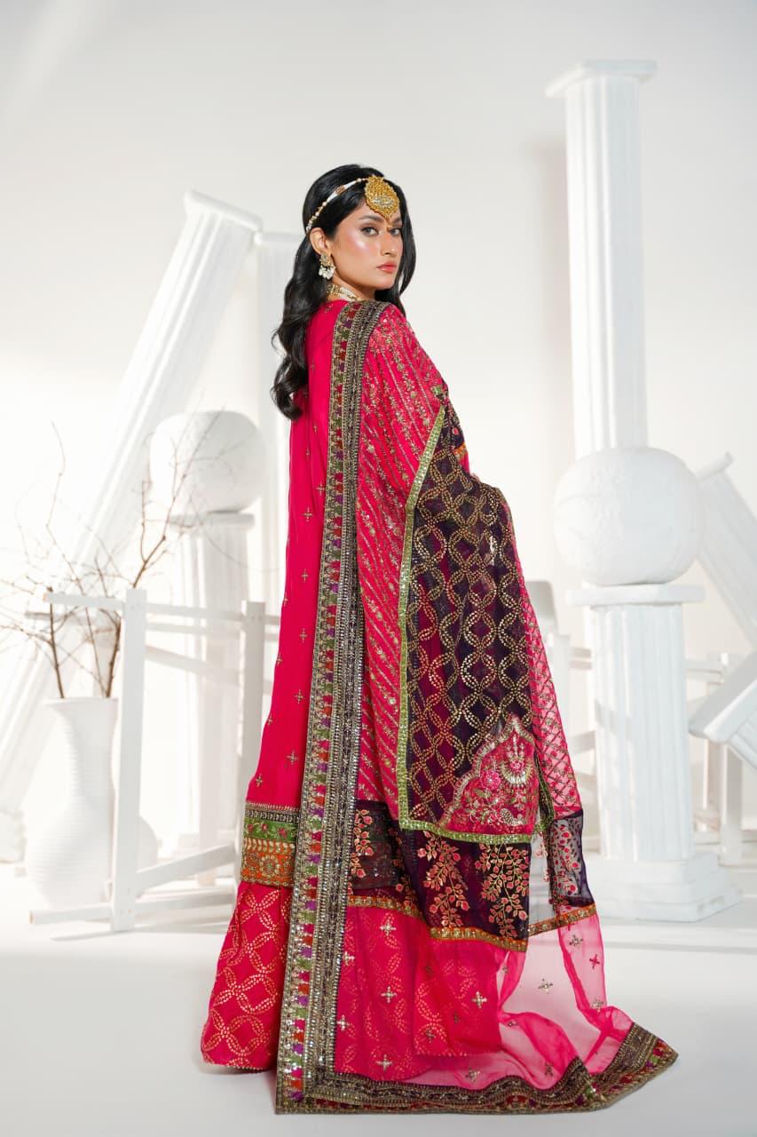 Alimran Fabrics  SJ3641 Pink Ensemble