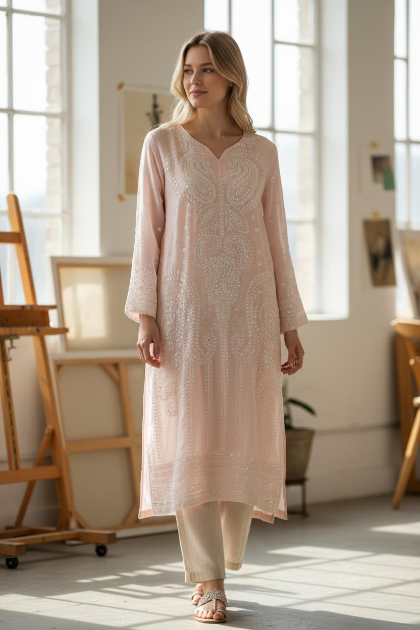 Rani Embroidered Suit Set