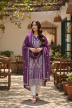 Rani Embroidered Suit Set