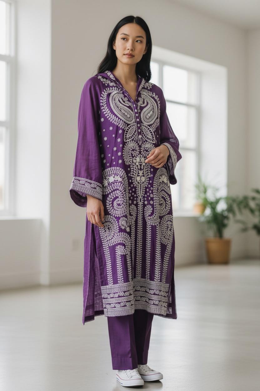 Rani Embroidered Suit Set