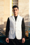 White Lapel Suiting Waistcoat WS-2017