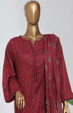 Sada Bahar | Stitch 3 PC Printed Lawn with Farshi Shalwar